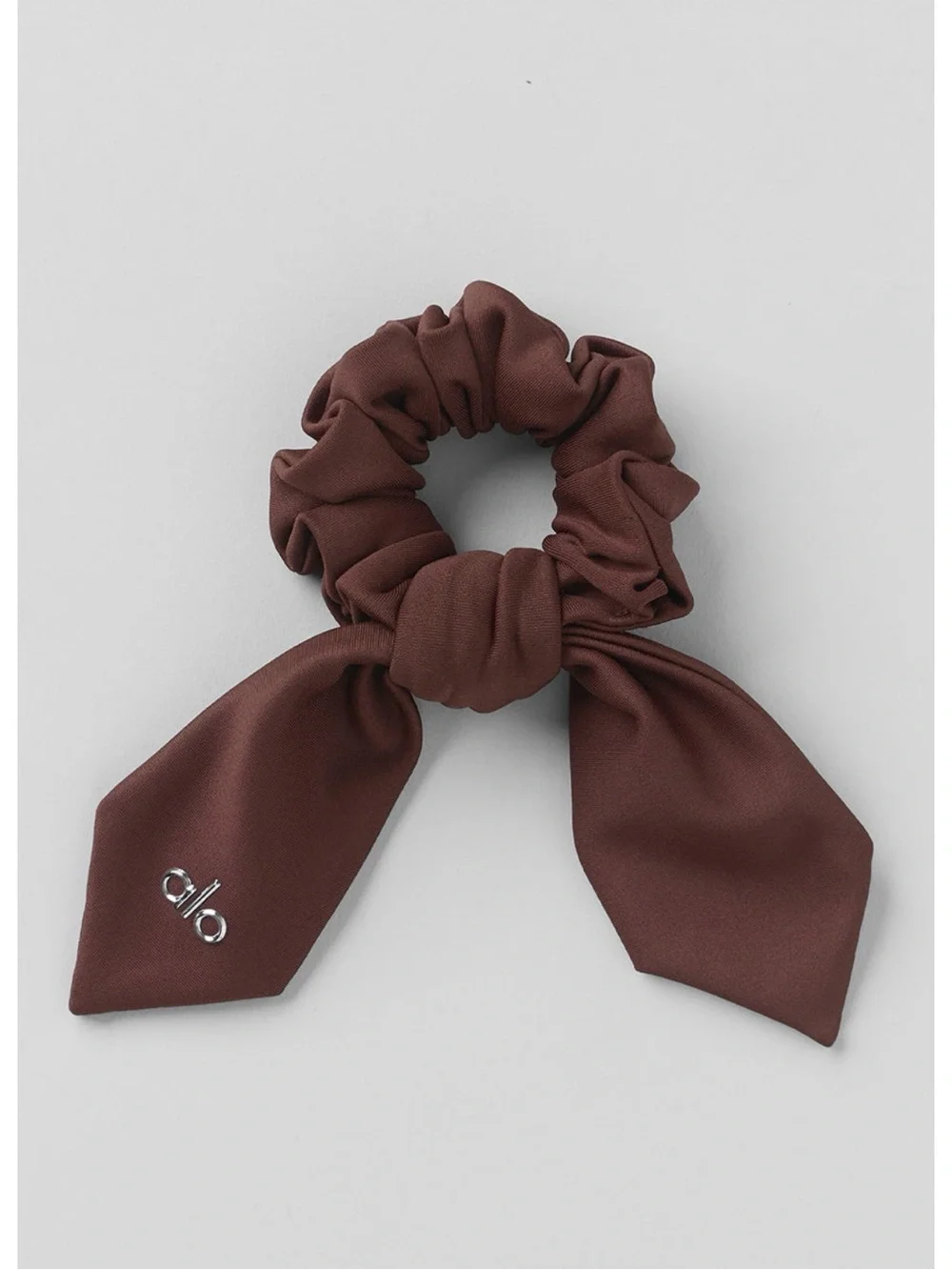 ALO Yoga Airlift Rhythm Scrunchie, brownstone